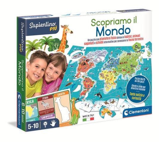 CLEMENTONI SAPIENTINO PIU' SCOPRIAMO IL MONDO