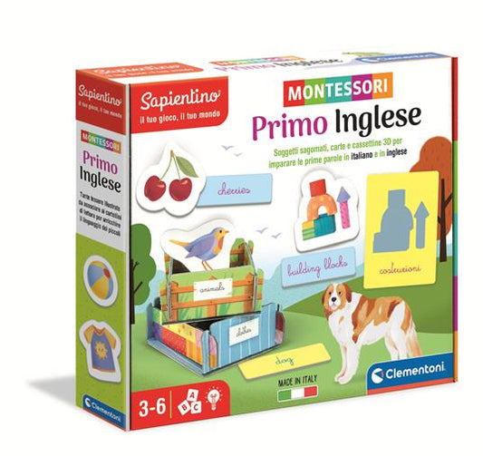 CLEMENTONI SAPIENTINO MONTESSORI PRIMO INGLESE