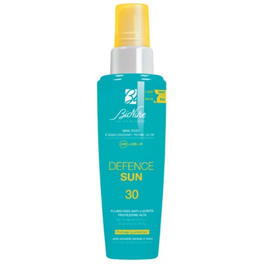 BIONIKE DEFENCE SUN SPF30 FLUIDO VISO ANTI-LUCIDITA 50ML