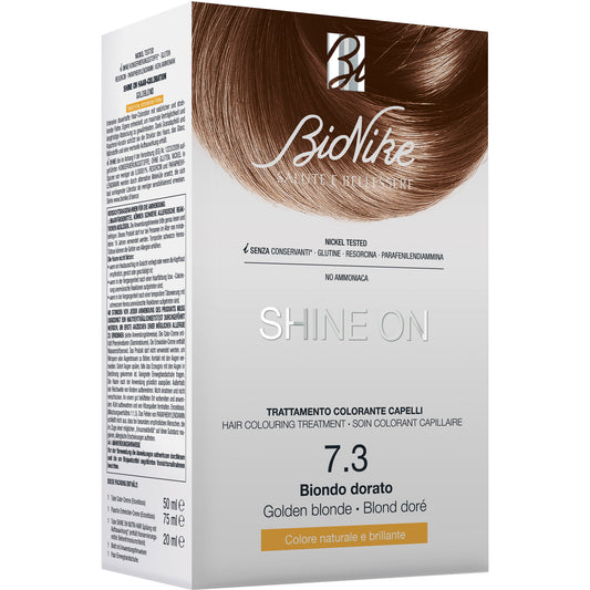 SHINE ON CAPELLI BIONDO DORATO 7.3