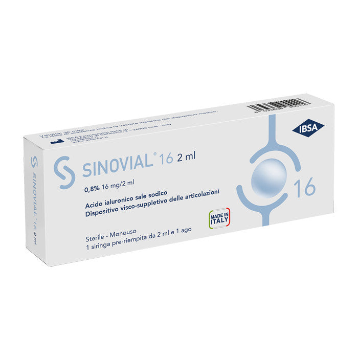 SINOVIAL SIRINGA ACIDO IALURONICO 0,8% 16 MG/2 ML 1 FIALA