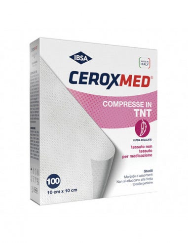 Ceroxmed Garza Tnt 10x10cm 100 Pezzi