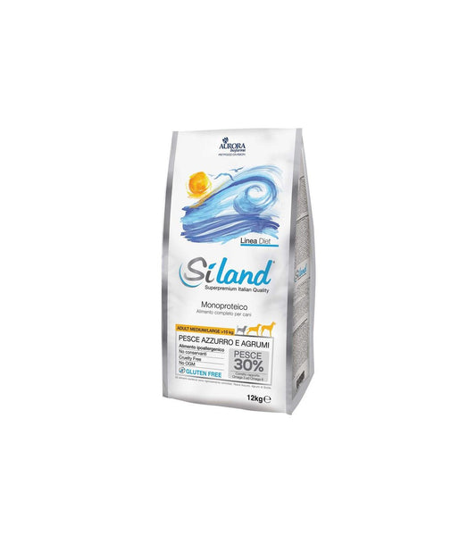 SILAND DIET ADULTO TAGLIA MEDIA / GRANDE PESCE MONOPROTEICO SACCO 12 CHILI