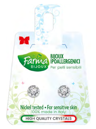 ORECCHINO XIRIUS 6,2MM CRYSTAL