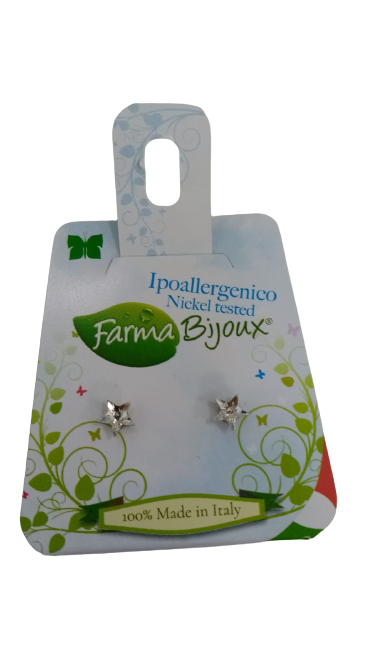 ORECCHINO STELLA 5MM CRYSTAL