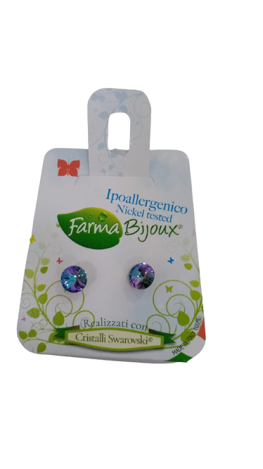 ORECCHINO RIVOLO 6,2MM VITRAIL