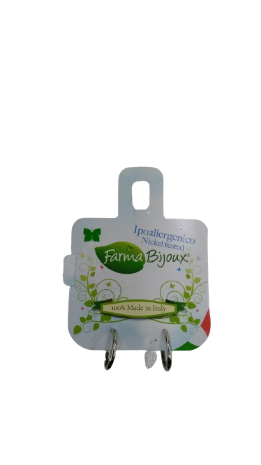 ORECCHINO CERCHIO 8MM PIANOSA