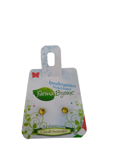 ORECCHINO XIRIUS 4,1MM LIGH TOPAZ