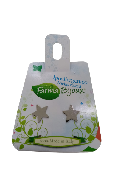 ORECCHINO STELLA ARGENTO 9,5MM