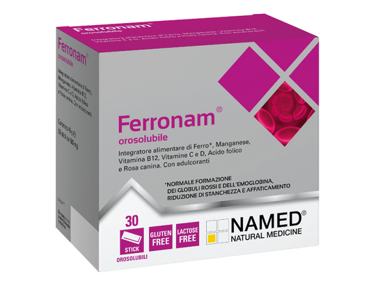 FERRONAM OROSOLUBILE 30 BUSTINE INTEGRATORE ALIMENTARE