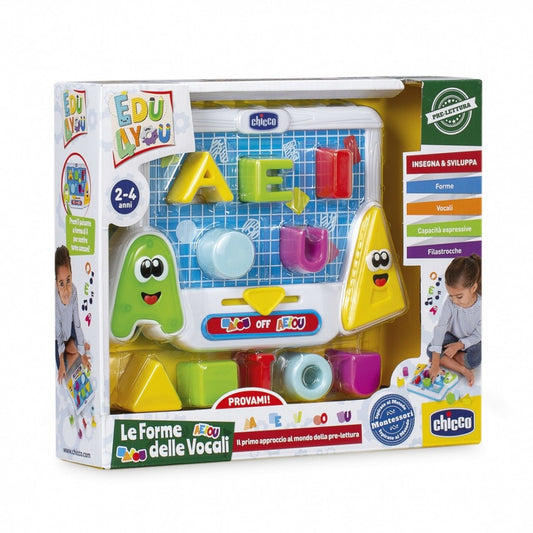 CHICCO GIOCO LE FORME DELLE VOCALI