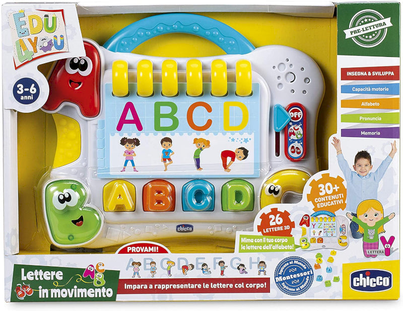 CHICCO GIOCO LETTERE IN MOVIMENTO