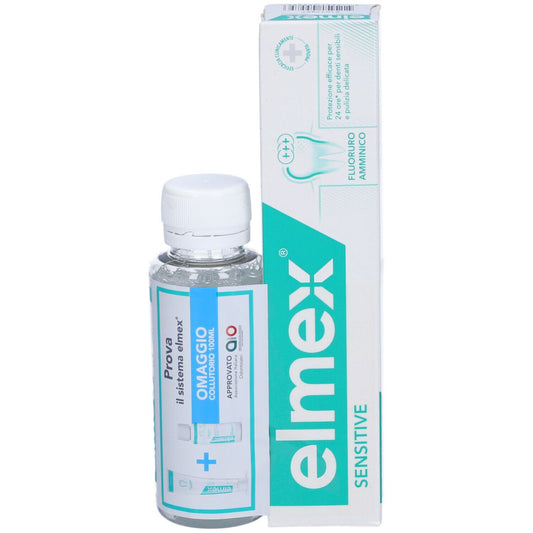 ELMEX SENSITIVE DENTIFRICIO 75 ML + COLLUTORIO 100 ML