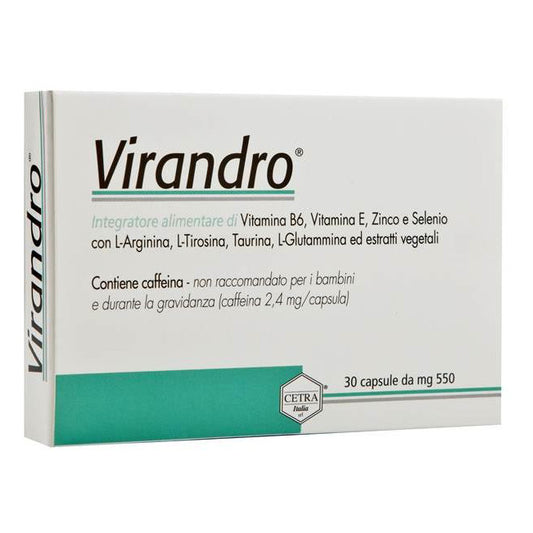 VIRANDRO INTEGRATORE ALIMENTARE RICOSTITUENTE 30 CAPSULE