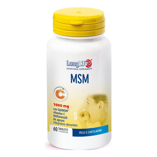 MSM 1000MG 60TAV LONG LIFE