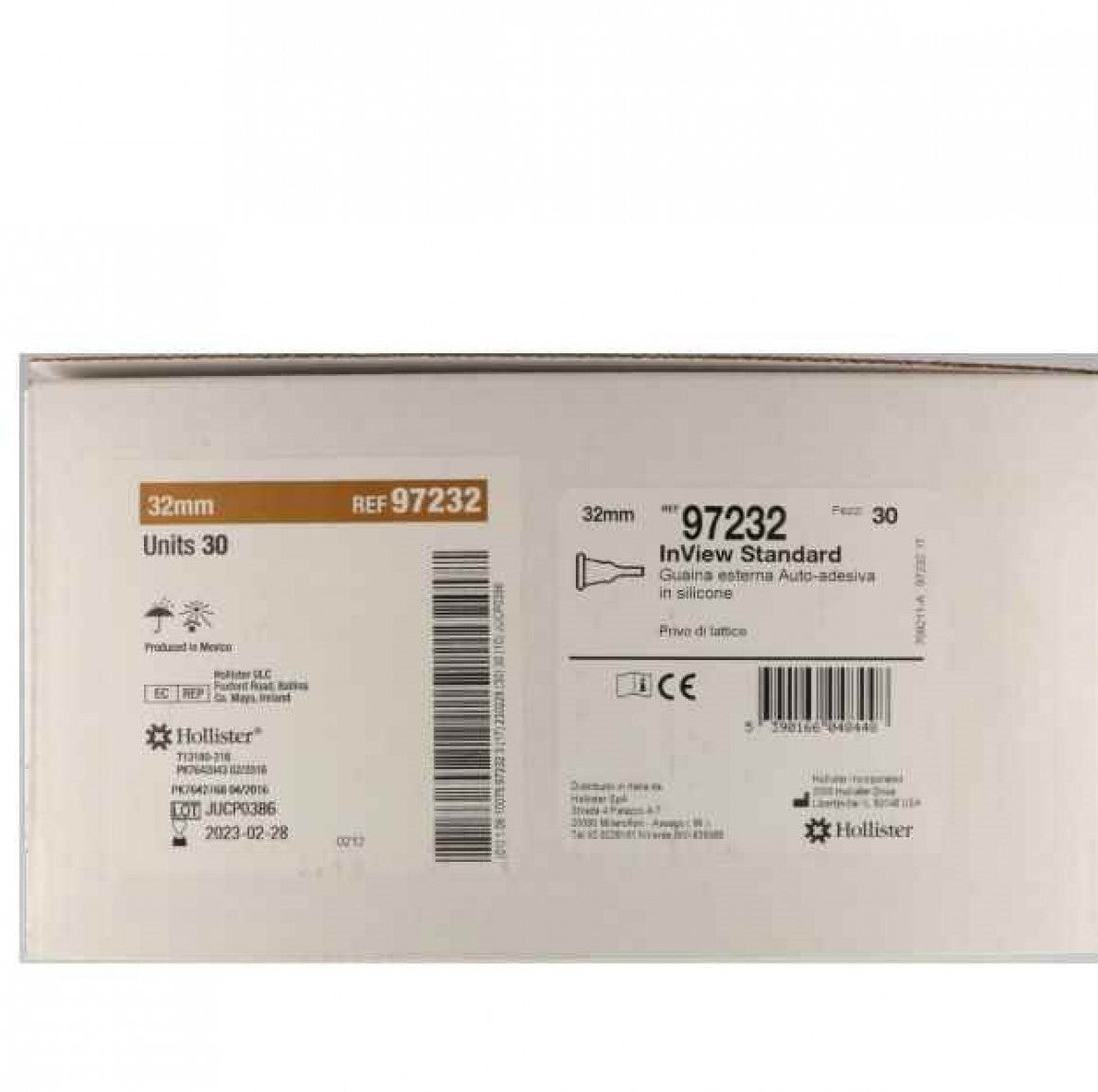 INVIEW 97232 STANDARD GUAINA ESTERNA AUTOADESSIVA 32 MM 30 PEZZI