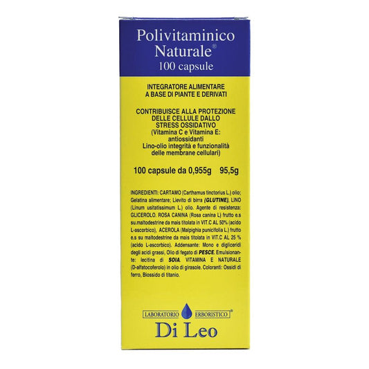 Polivitaminico Naturale 100 Compresse Di Leo