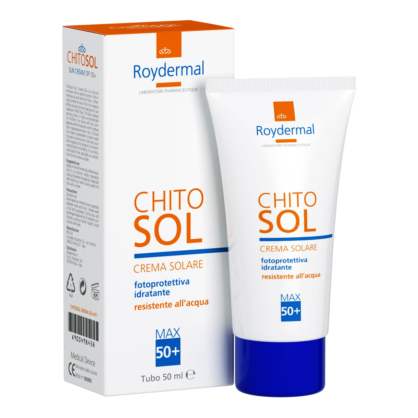 CHITOSOL CREMA SOL SPF50+ 50ML