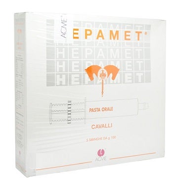 Hepamet Pasta Per Metabolismo Epatico Equini Siringa 5x100g