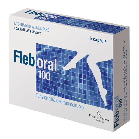 FLEBORAL 100 BLISTER 15 CAPSULE