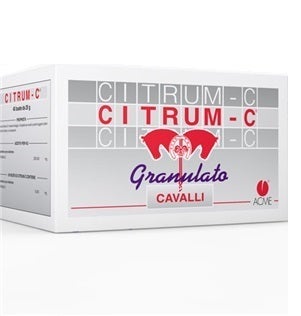 Citrum C Granulato Con Vitamina C Per Equini 40 Buste 25g