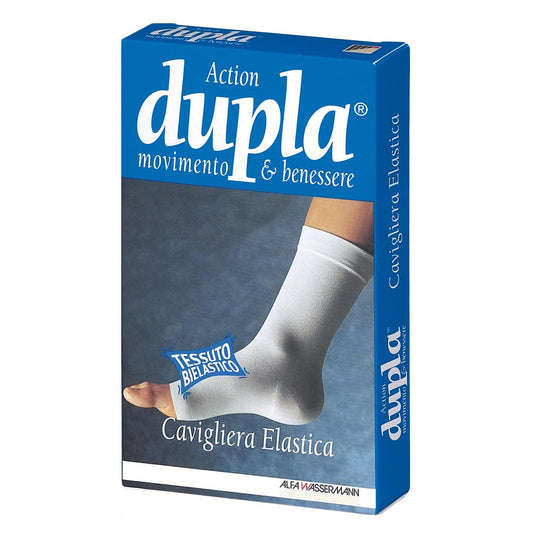 DUPLA Cavigliera Elast.Bianca XL
