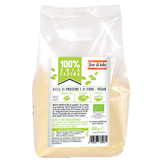FARINA INTEGR SOJA 500G FDL