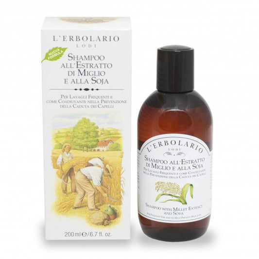 SHAMPOO MIGLIO/SOIA 200ML L'E