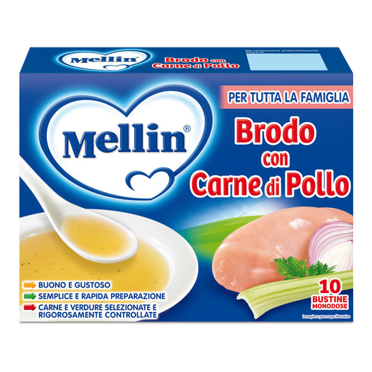 MELLIN BRODO POLLO 10BUSTX5G