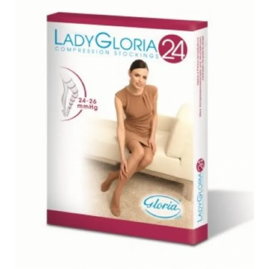 Lady Gloria 24 Collant Nero Taglia 3