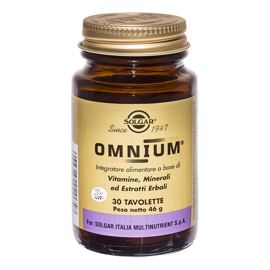 OMNIUM 30 Tavol. Solgar