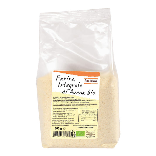 FARINA AVENA INTEGR 500G FDL