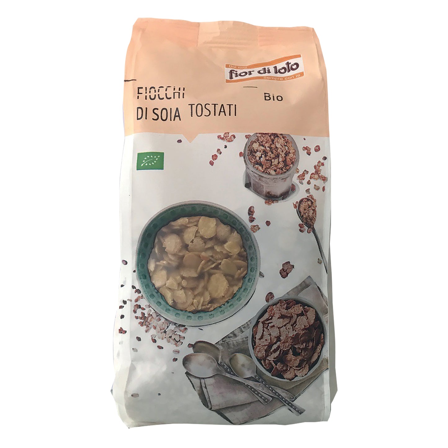 FIOR DI LOTO Fiocchi Soja Tostati 500g