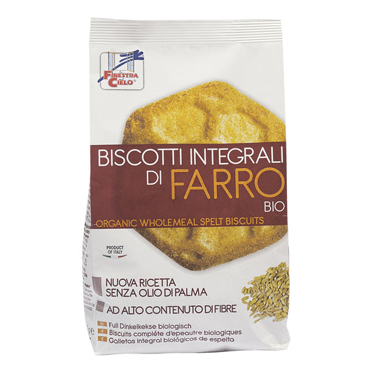 FINESTRA SUL CIELO Biscotti Integr.Farro 400g