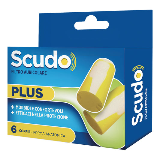EARPLUG SCUDO PLUS 3 COPPIE 6P
