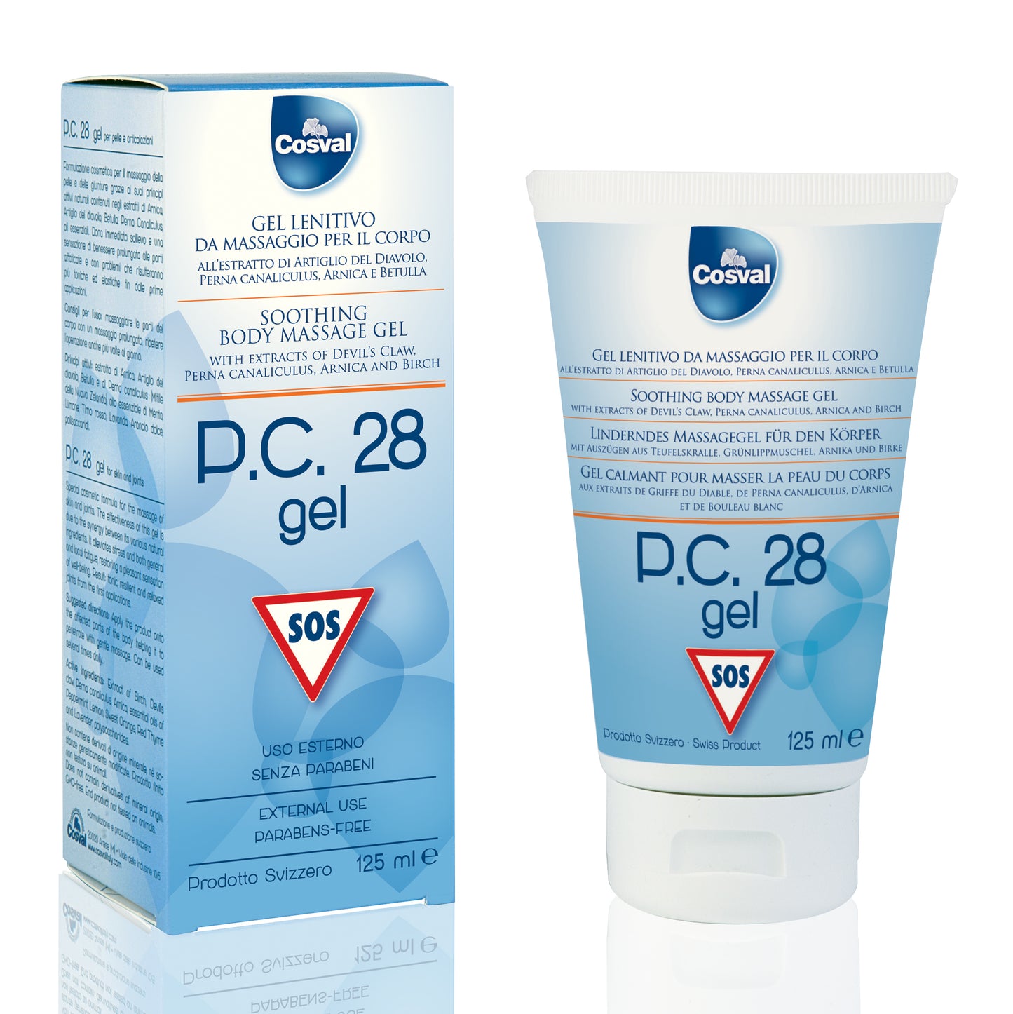 PC 28 GEL 125ML COSVAL