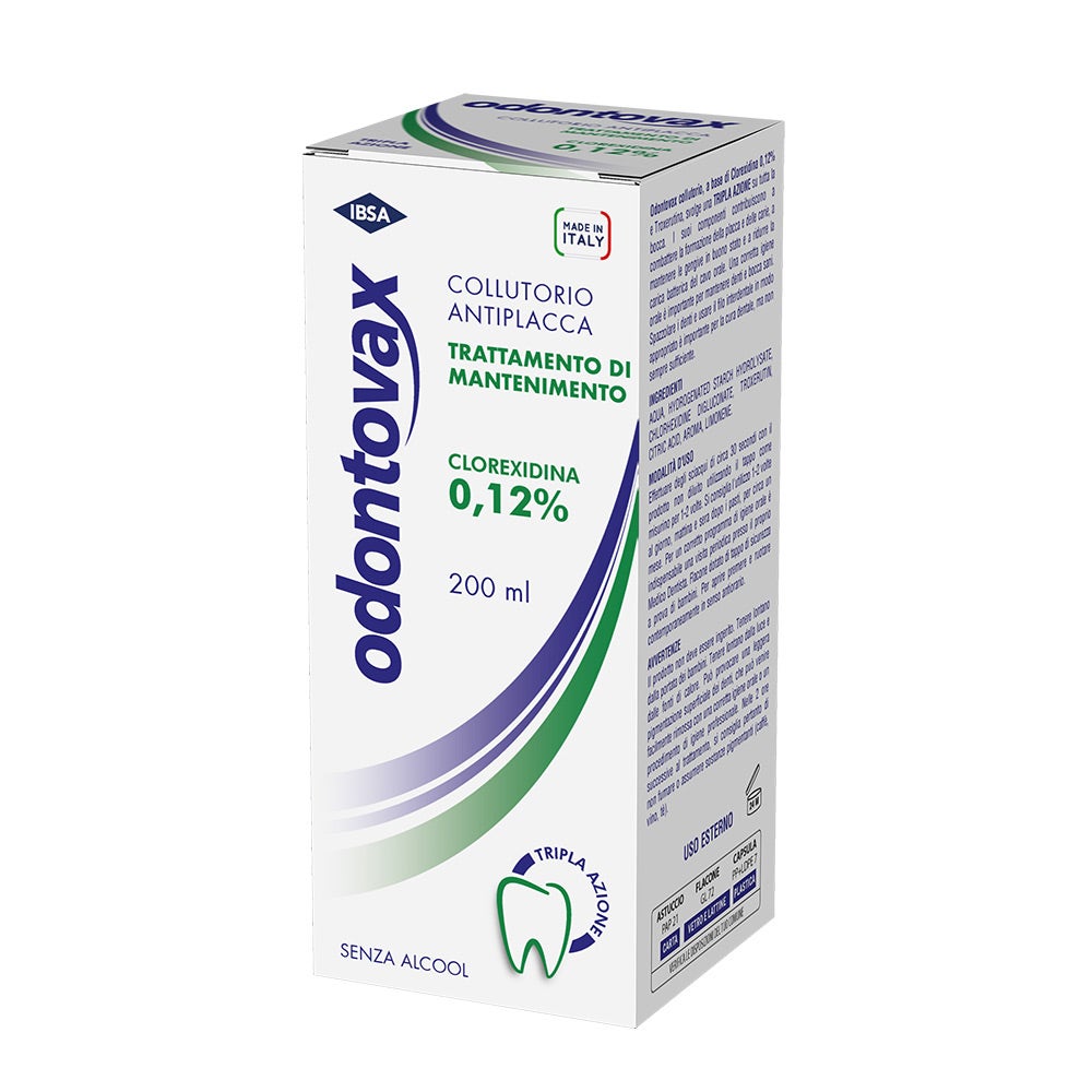 Odontovax Collutorio Clorexidina 0,12% 200ml