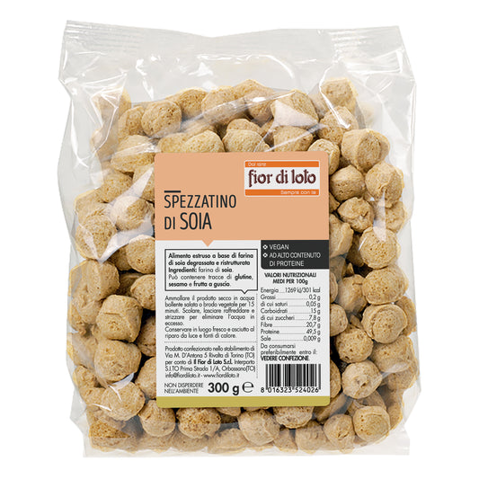FIOR DI LOTO Spezzatino Soja 300g