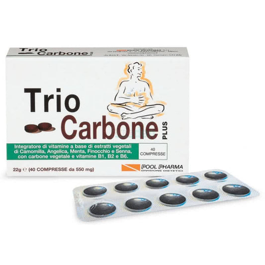 TRIOCARBONE PLUS 40 COMPRESSE