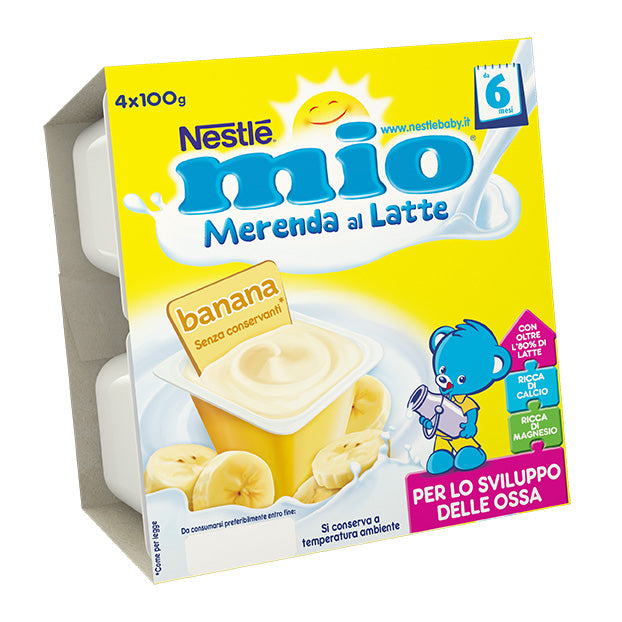 MIO Merenda Latte Banana 4x100g
