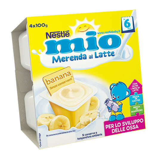 MIO Merenda Latte Banana 4x100g