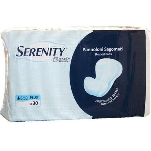 SERENITY CLASSIC PANNOLONE SAGOMATO PLUS 30 PEZZI