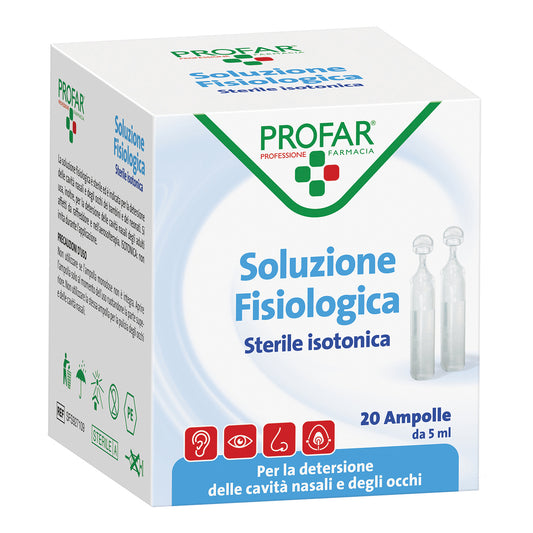 PROFAR SOLUZ FISIOL 5ML 20PZ