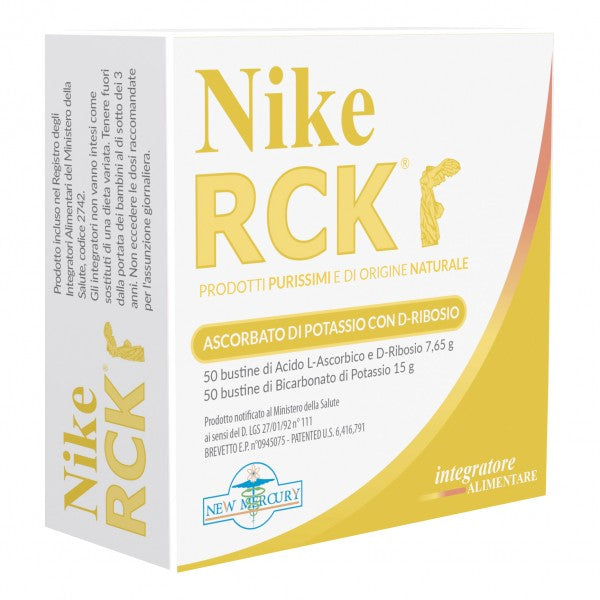 NIKE RCK ASCORBATO DI POTASSIO K + RIBOSIO 100 BUSTE 22.65G