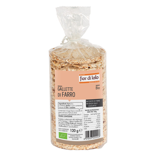 FIOR DI LOTO Gallette Farro 120g