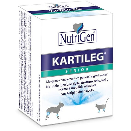 Kartileg Senior Mangime Complementare Per Cani E Gatti Anziani 600 Tavolette