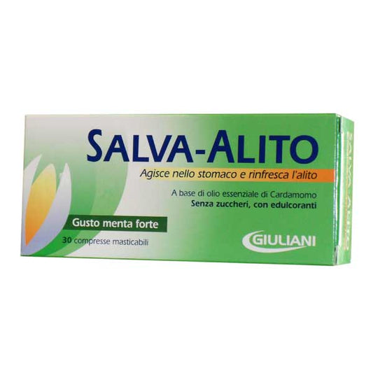 SALVA-ALITO GIULIANI 30 COMPRESSE GUSTO MENTA FORTE
