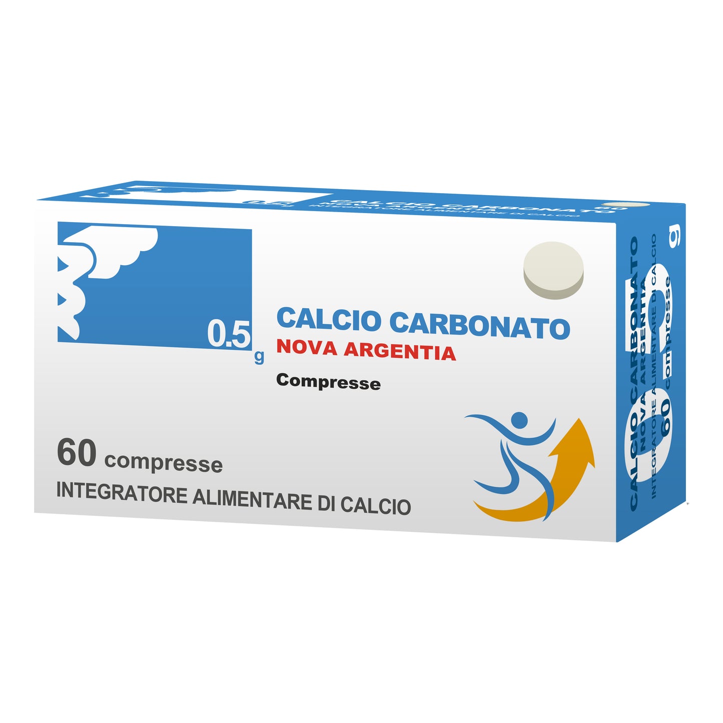 Calcio Carbonato 0,5g 60 Compresse