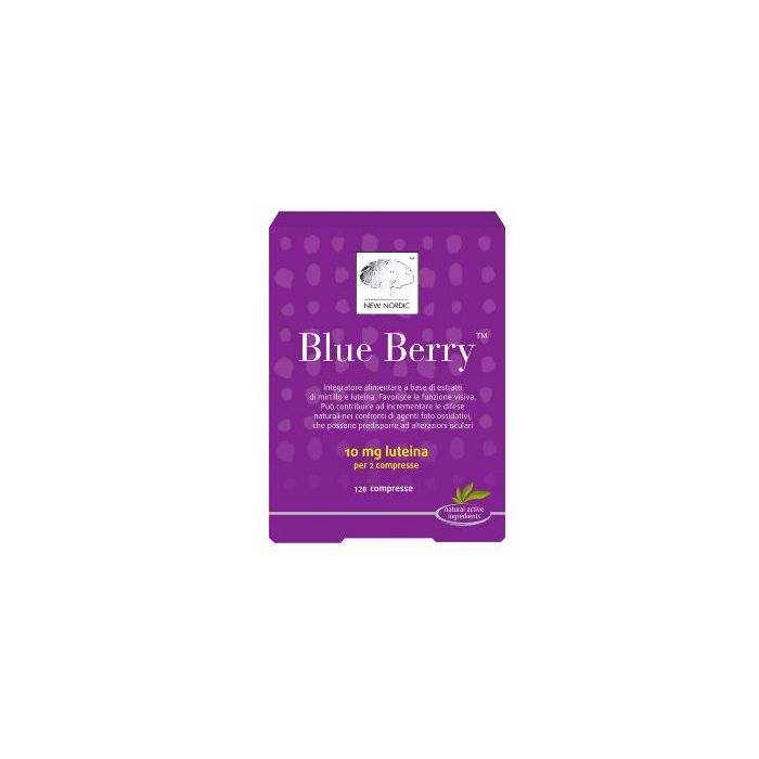 BLUE BERRY 120 COMPRESSE NEW NORDIC