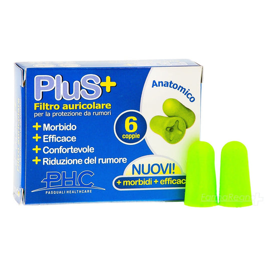 EARPLUG SCUDO PLUS 6 COPPIE 12